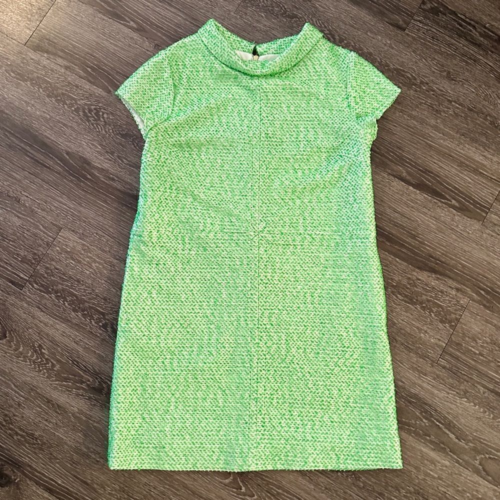Sara Campbell Lime Green Dress